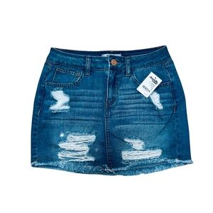 Charlotte Russe Denim Mini Skirt